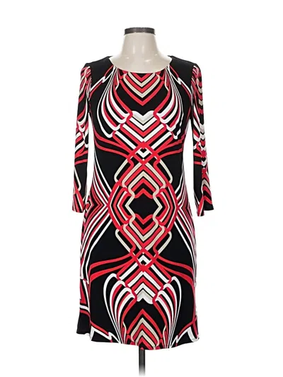 Pre-owned Laundry By Shelli Segal Cocktail Dress In Red
