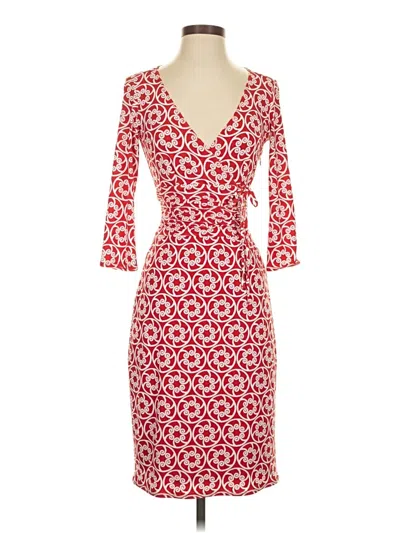 Pre-owned Laundry By Shelli Segal Cocktail Dress In Red