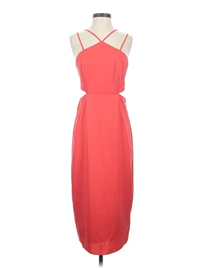 Pre-owned Laundry By Shelli Segal Cocktail Dress In Red