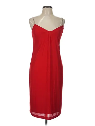 Pre-owned Laundry By Shelli Segal Cocktail Dress In Red