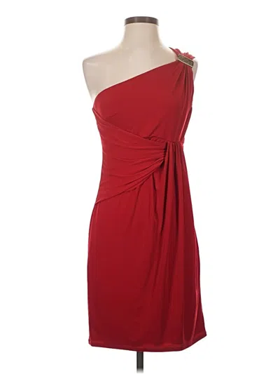 Pre-owned Laundry By Shelli Segal Cocktail Dress In Red