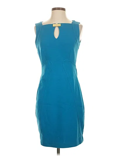Pre-owned Laundry By Shelli Segal Cocktail Dress In Teal