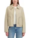 Laundry By Shelli Segal Cropped Jacket In Brown