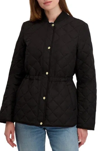 Laundry By Shelli Segal Diamond Quilted Jacket In Multi
