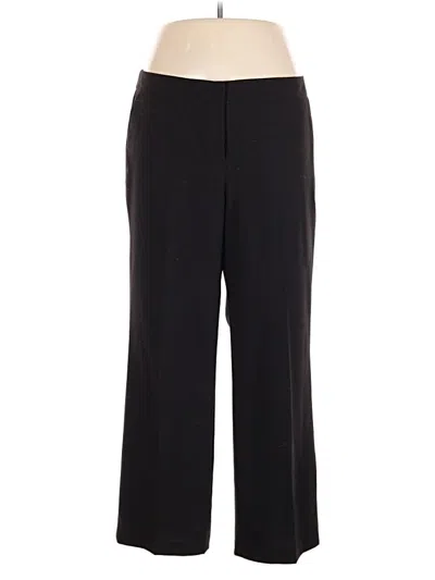 Pre-owned Laundry By Shelli Segal Dress Pants In Black