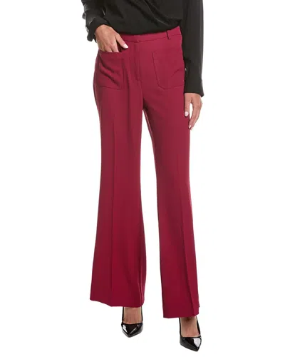 Laundry By Shelli Segal Flare Leg Pant In Red