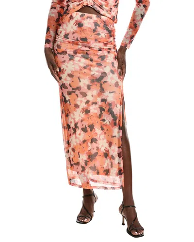 Laundry By Shelli Segal Floral Printed Midi Skirt In Multi
