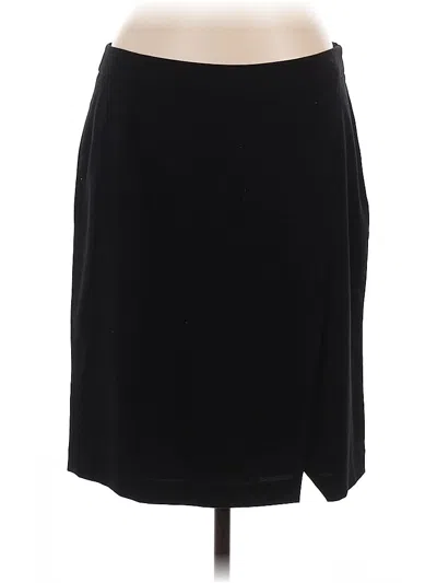 Pre-owned Laundry By Shelli Segal Formal Skirt In Black