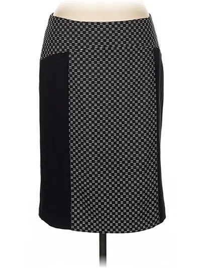 Pre-owned Laundry By Shelli Segal Formal Skirt In Black