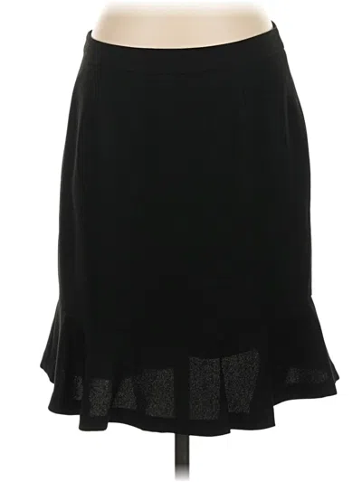 Pre-owned Laundry By Shelli Segal Formal Skirt In Black