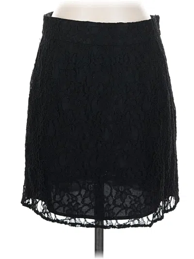 Pre-owned Laundry By Shelli Segal Formal Skirt In Black