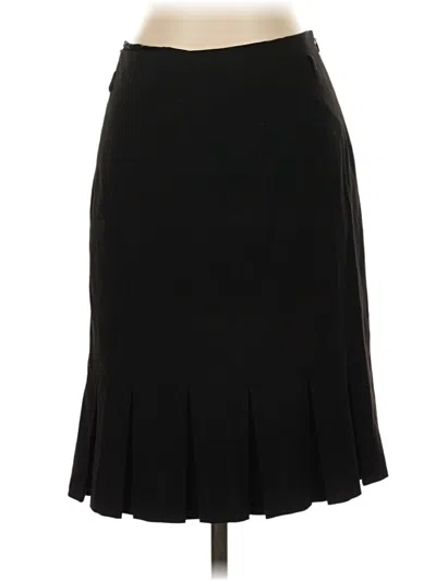 Pre-owned Laundry By Shelli Segal Formal Skirt In Black