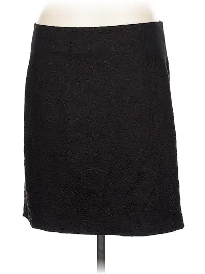Pre-owned Laundry By Shelli Segal Formal Skirt In Black