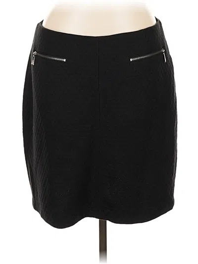 Pre-owned Laundry By Shelli Segal Formal Skirt In Black