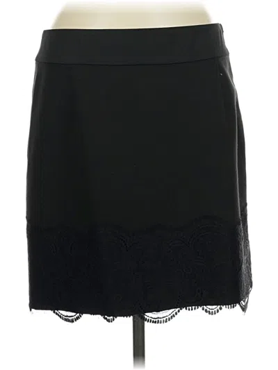 Pre-owned Laundry By Shelli Segal Formal Skirt In Black