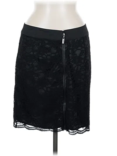 Pre-owned Laundry By Shelli Segal Formal Skirt In Black