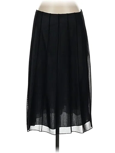 Pre-owned Laundry By Shelli Segal Formal Skirt In Black
