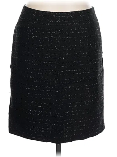 Pre-owned Laundry By Shelli Segal Formal Skirt In Black