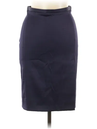 Pre-owned Laundry By Shelli Segal Formal Skirt In Blue