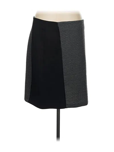 Pre-owned Laundry By Shelli Segal Formal Skirt In Gray