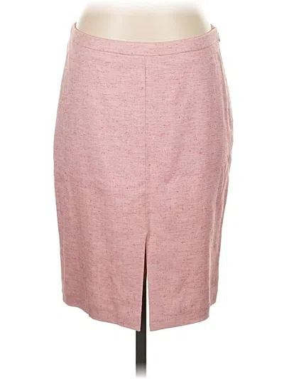 Pre-owned Laundry By Shelli Segal Formal Skirt In Pink