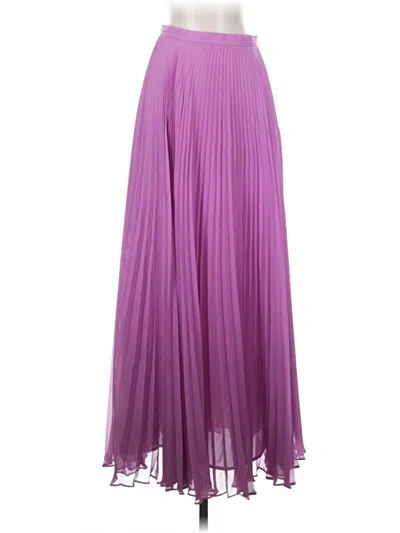 Pre-owned Laundry By Shelli Segal Formal Skirt In Purple