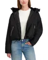 Laundry By Shelli Segal Heavy Windproof Jacket In Black