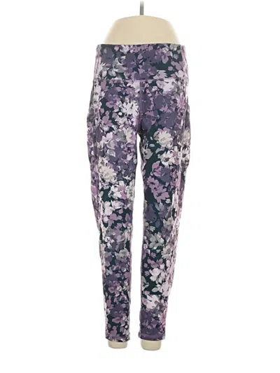 Pre-owned Laundry By Shelli Segal Leggings In Purple