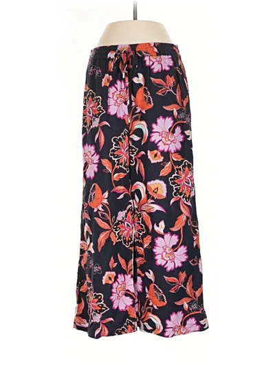 Pre-owned Laundry By Shelli Segal Linen Pants In Black