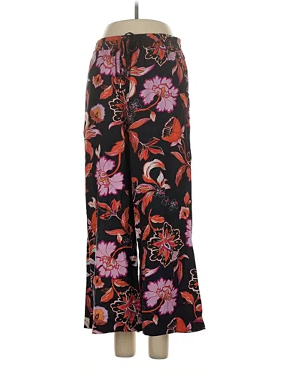 Pre-owned Laundry By Shelli Segal Linen Pants In Black