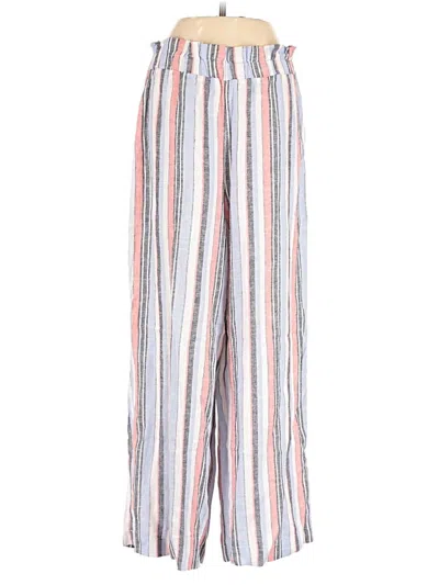 Pre-owned Laundry By Shelli Segal Linen Pants In White