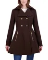 Laundry By Shelli Segal Medium Wool-blend Coat In Red