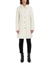 Laundry By Shelli Segal Chunky Knit Coat In White