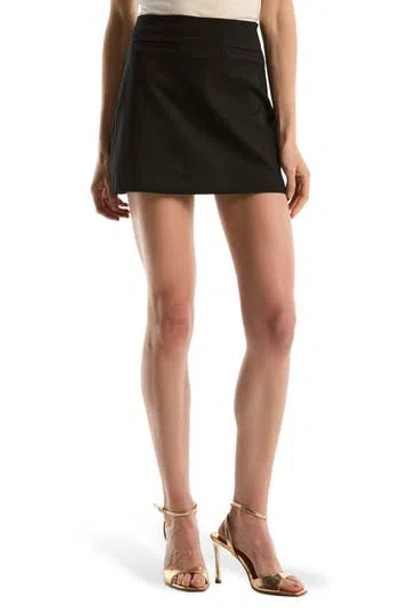 Laundry By Shelli Segal Mini Skort In Black