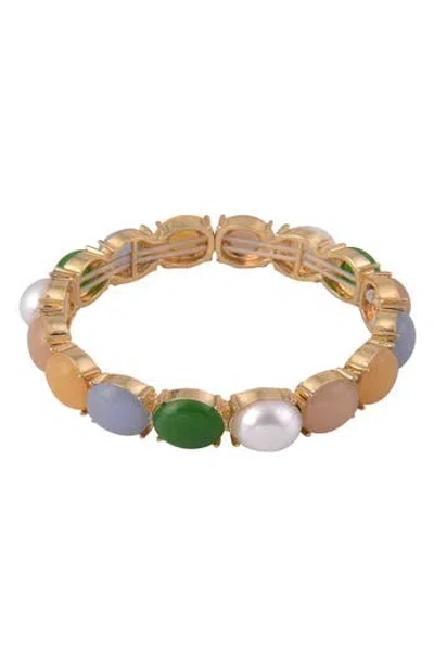 Laundry By Shelli Segal Multicolor Stretch Bracelet