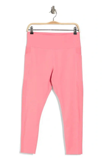 Laundry By Shelli Segal Pocket 7/8 Leggings In Coral