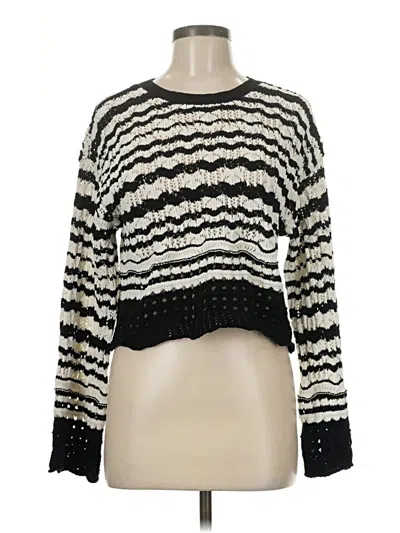 Pre-owned Laundry By Shelli Segal Pullover Sweater In Black