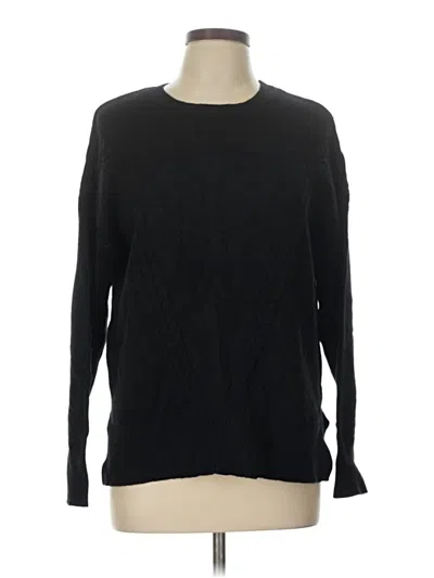 Pre-owned Laundry By Shelli Segal Pullover Sweater In Black
