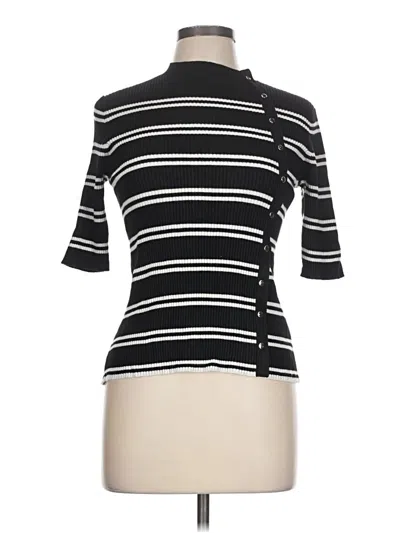 Pre-owned Laundry By Shelli Segal Pullover Sweater In Black