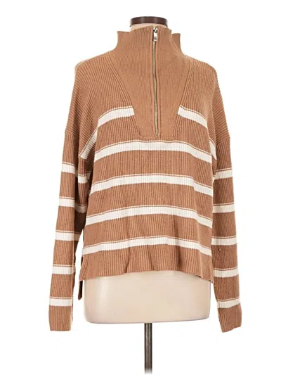 Pre-owned Laundry By Shelli Segal Pullover Sweater In Brown