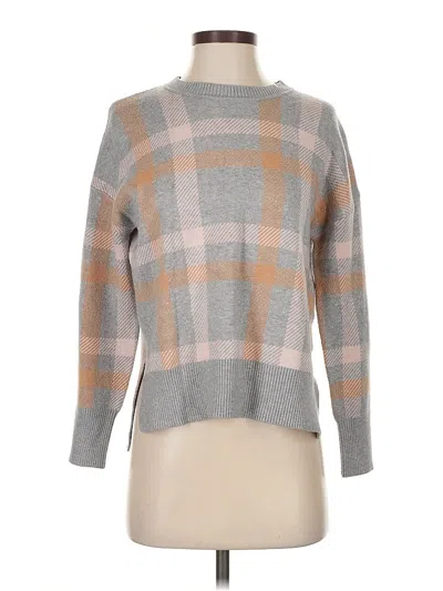 Pre-owned Laundry By Shelli Segal Pullover Sweater In Gray