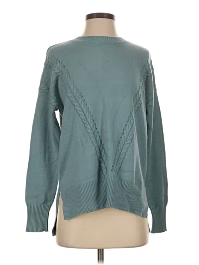 Pre-owned Laundry By Shelli Segal Pullover Sweater In Teal