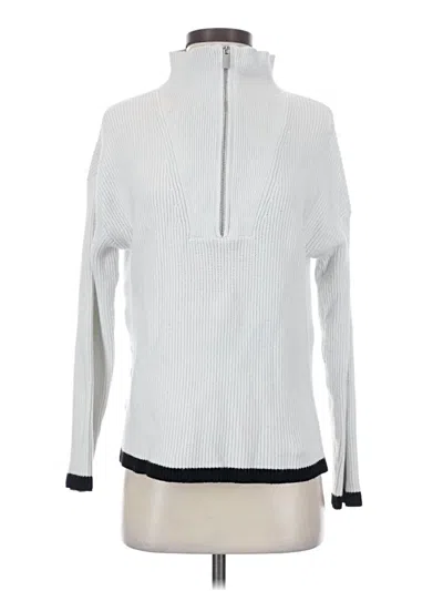 Pre-owned Laundry By Shelli Segal Pullover Sweater In White