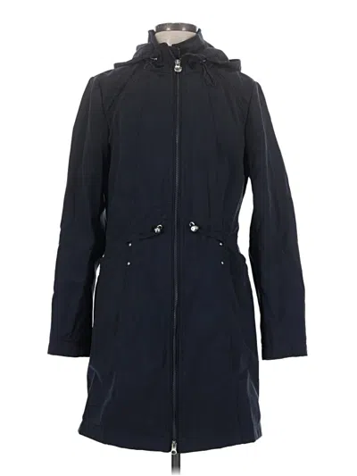 Pre-owned Laundry By Shelli Segal Raincoat In Blue