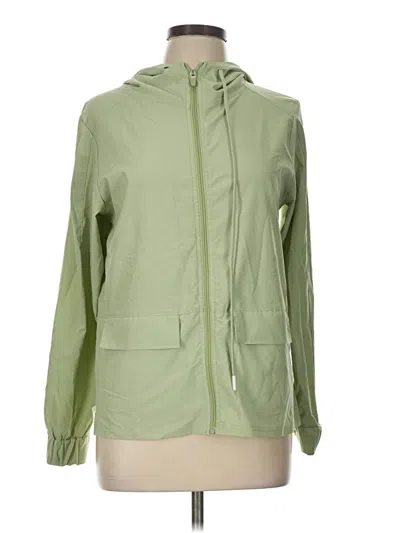 Pre-owned Laundry By Shelli Segal Raincoat In Green