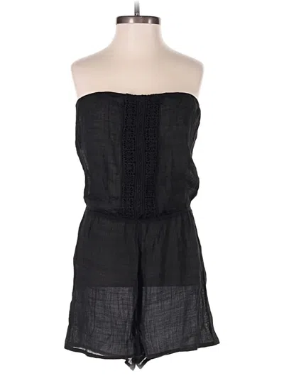 Pre-owned Laundry By Shelli Segal Romper In Black