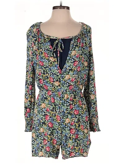 Pre-owned Laundry By Shelli Segal Romper In Blue