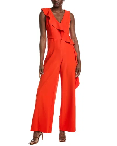 Laundry By Shelli Segal Ruffle Jumpsuit