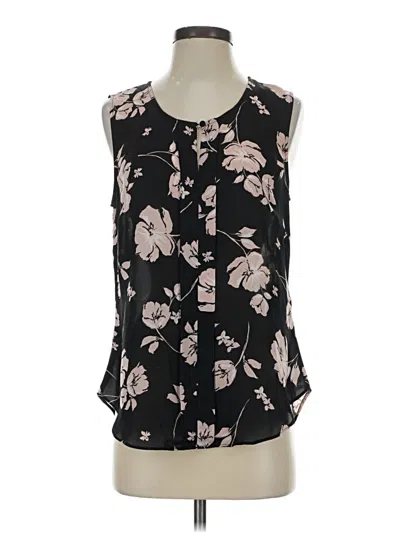 Pre-owned Laundry By Shelli Segal Sleeveless Blouse In Black