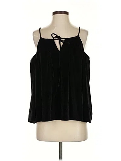 Pre-owned Laundry By Shelli Segal Sleeveless Blouse In Black